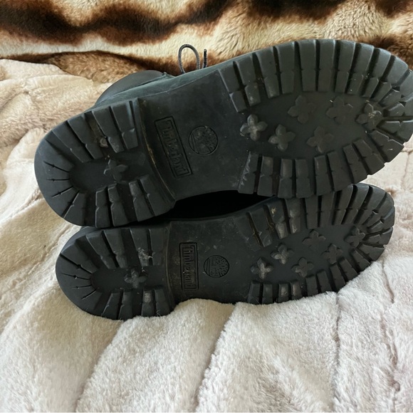 Timberland Women Premium 6” Boots 8658A Waterproof Lace Up - Size 8 - Picture 6 of 8